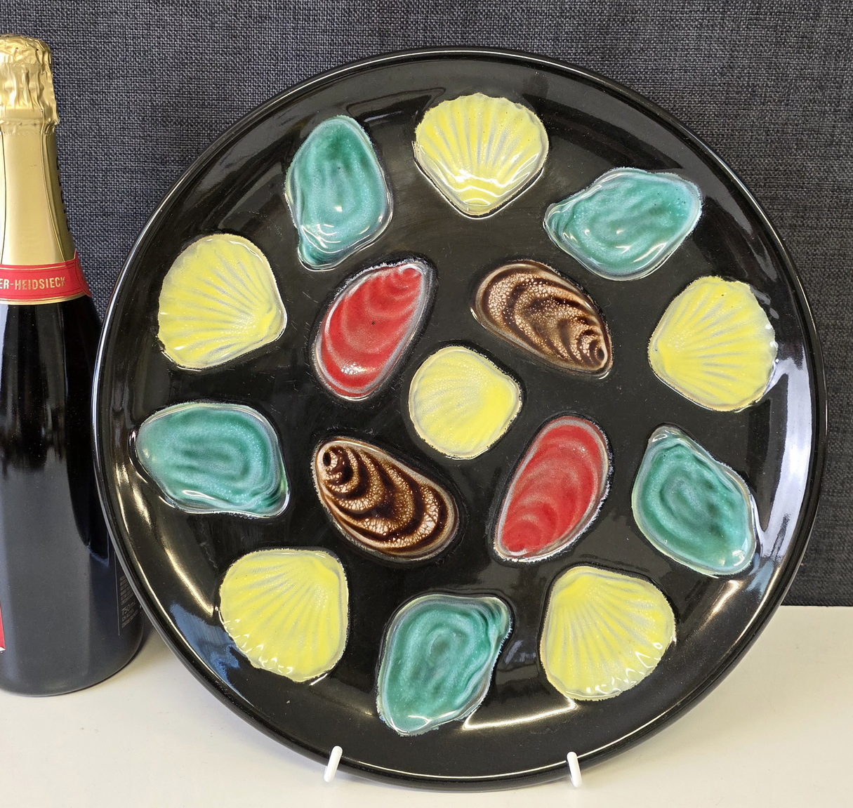 A Vintage French Seafood Platter 